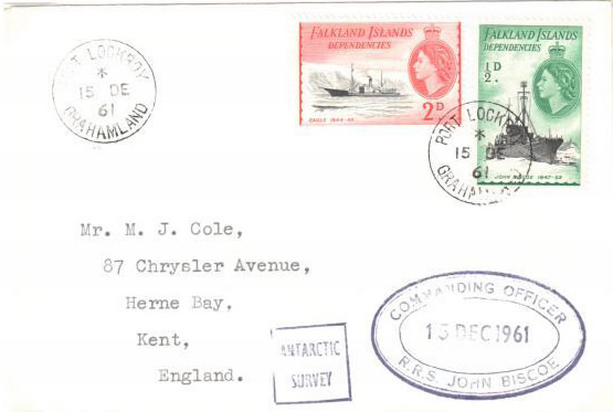 Port Lockroy 15.12.1961 xx62lock